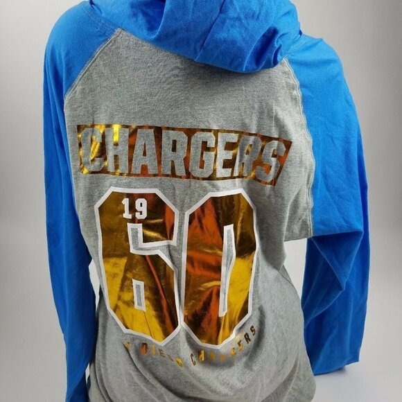 VS Pink NWT Small NFL Chargers Hoodie Small - Picture 1 of 7
